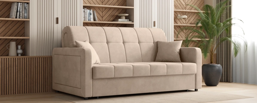 Диван прямой Инсбрук 180, модель 063, Balance 130 (бежевый)