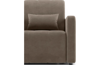 Кресло-кровать Борго 80, модель 107, Ultra Beige (бежевый) / венге