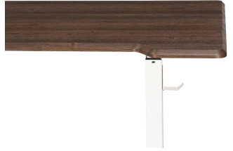 Стол компьютерный Маркос, 120, с механизмом подъема, орех кантри / белый