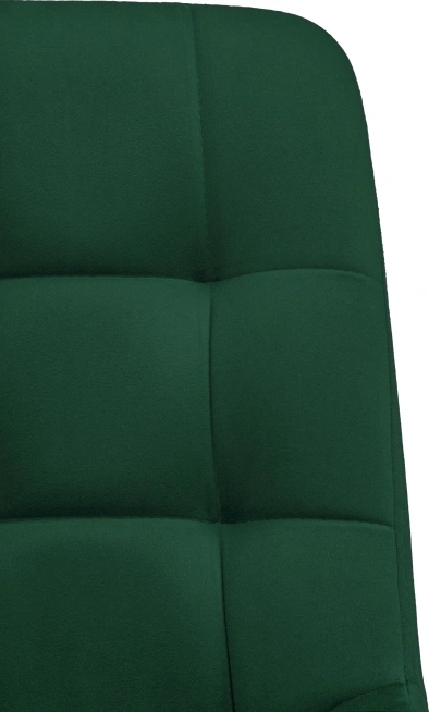 Офисный стул Честер, на колесиках, зеленый / черный