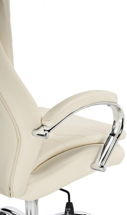 Компьютерное кресло Tomar, экокожа кремовое