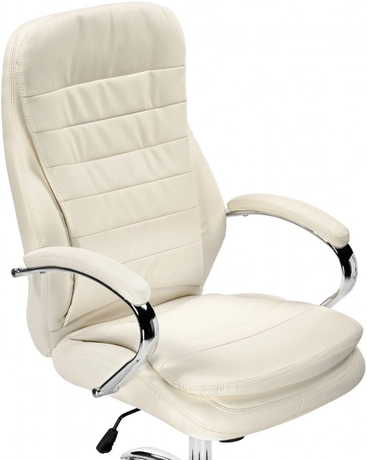 Компьютерное кресло Tomar, экокожа кремовое