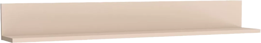 Полка навесная Хармони, Бежевый / Древесный