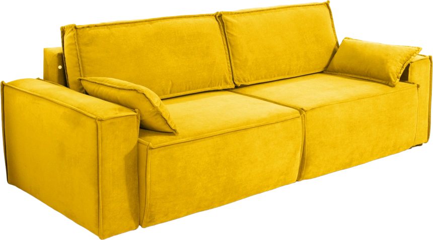 Диван прямой Лортон 2, Tenerife curcuma