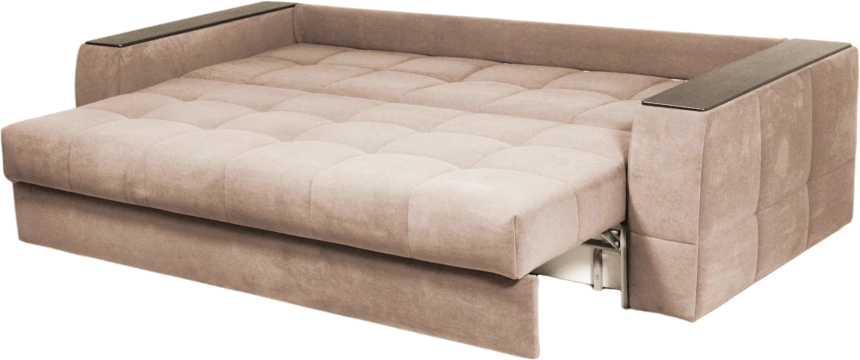 Диван прямой Сиэтл, ткань Lamb caramel, декор Структурный Кофе