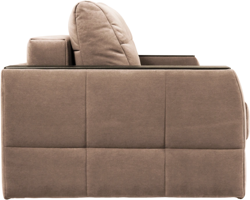 Диван прямой Сиэтл, ткань Lamb caramel, декор Структурный Кофе