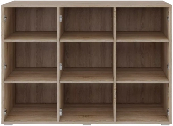 Комод Филадельфия, 119x84, Дуб сонома трюфель / Латте