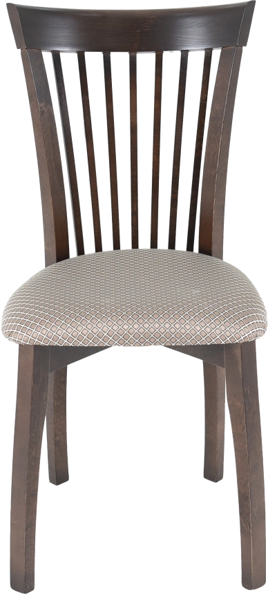 Стул Тулон, деревянный с мягким сиденьем, атина 37-1 жаккард, каркас орех темный