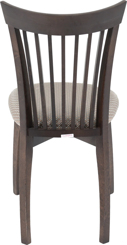 Стул Тулон, деревянный с мягким сиденьем, атина 37-1 жаккард, каркас орех темный