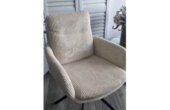 Стул Darem, мягкий, белый вельвет Davis lincoln-03n, черный каркас