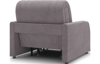 Кресло-кровать Турин 80, модель 053, Velutto 08 (серый)