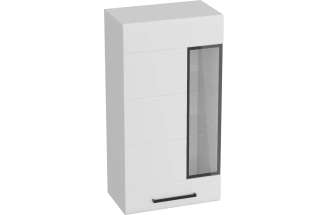 Модульная гостиная Кёльн 3, белый аляска / белый глянец