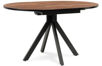 Кухонный стол Бетина 100(130), дерево / черный