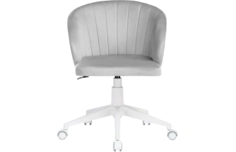 Компьютерное кресло Пард, confetti silver серый / белый