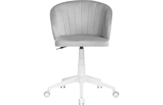 Компьютерное кресло Пард, confetti silver серый / белый