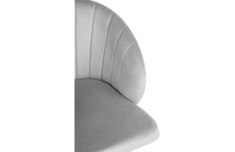 Компьютерное кресло Пард, confetti silver серый / белый