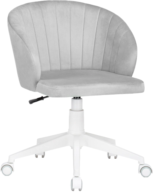 Компьютерное кресло Пард, confetti silver серый / белый