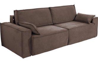 Диван прямой Лортон 2, Tenerife coffee