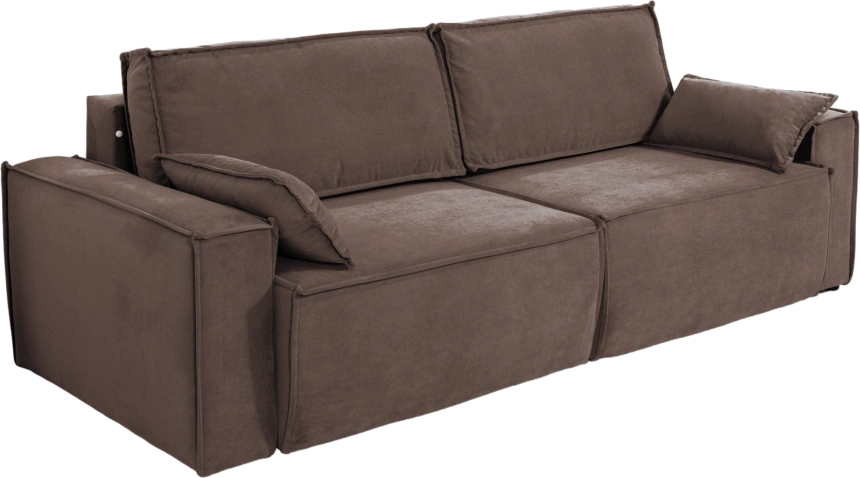 Диван прямой Лортон 2, Tenerife coffee 