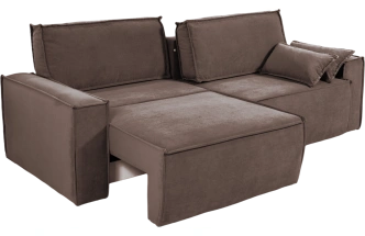 Диван прямой Лортон 2, Tenerife coffee