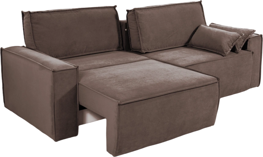 Диван прямой Лортон 2, Tenerife coffee 