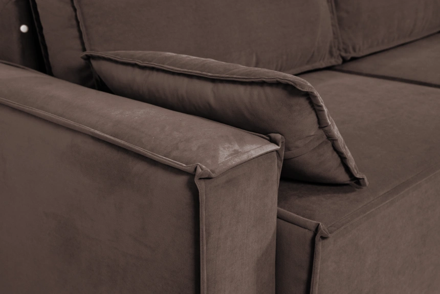 Диван прямой Лортон 2, Tenerife coffee 