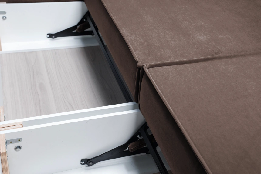 Диван прямой Лортон 2, Tenerife coffee 