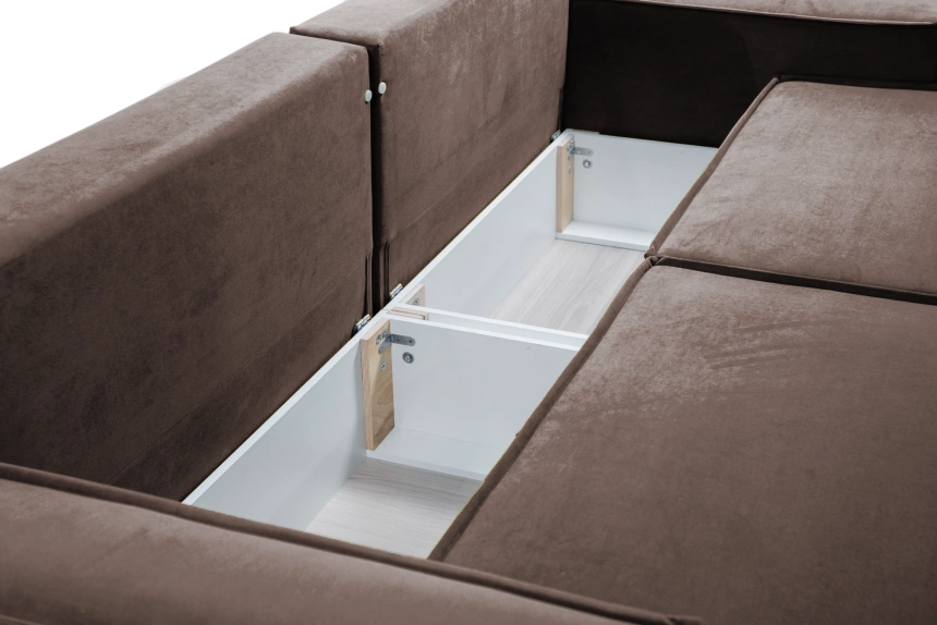 Диван прямой Лортон 2, Tenerife coffee 