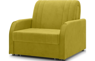 Кресло-кровать Турин 80, модель 053, Velutto 28 (горчичный)