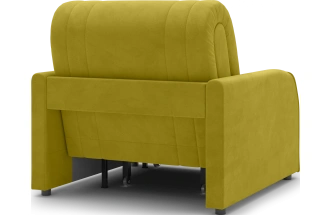 Кресло-кровать Турин 80, модель 053, Velutto 28 (горчичный)