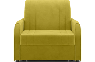 Кресло-кровать Турин 80, модель 053, Velutto 28 (горчичный)