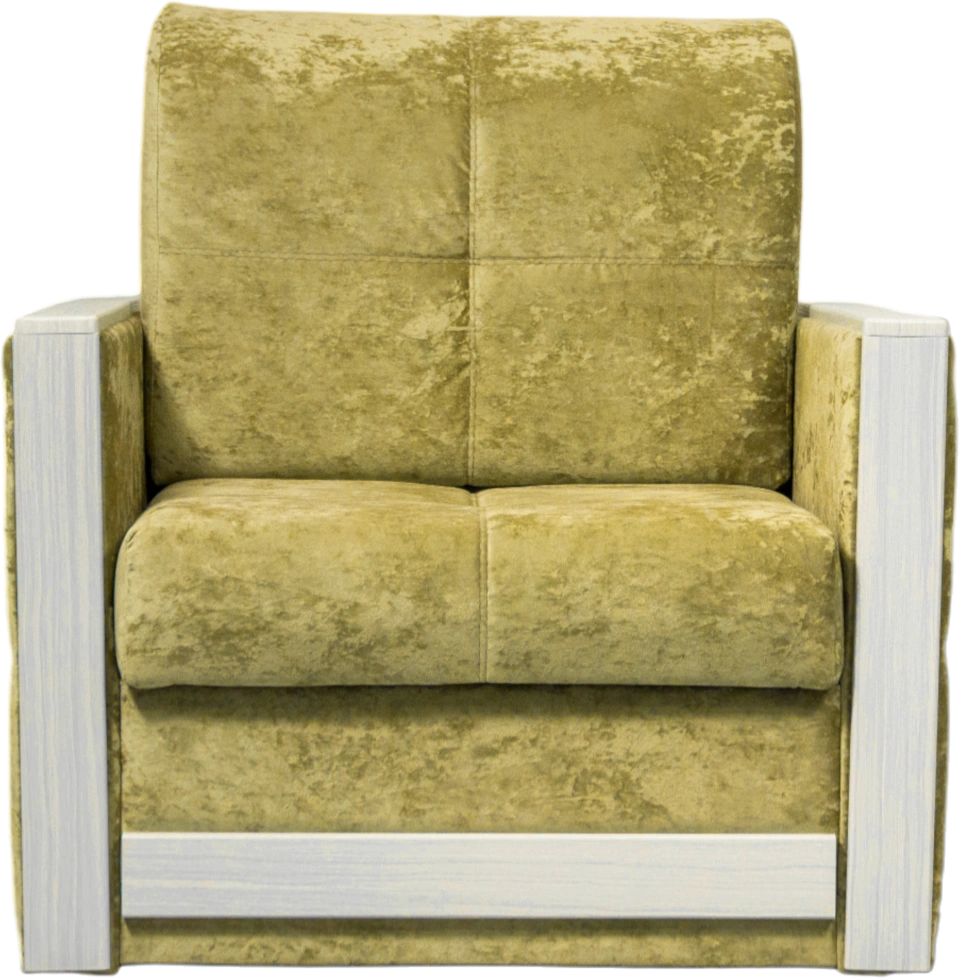 Кресло-кровать Адель 2, Спарк Елов, Рамух белый