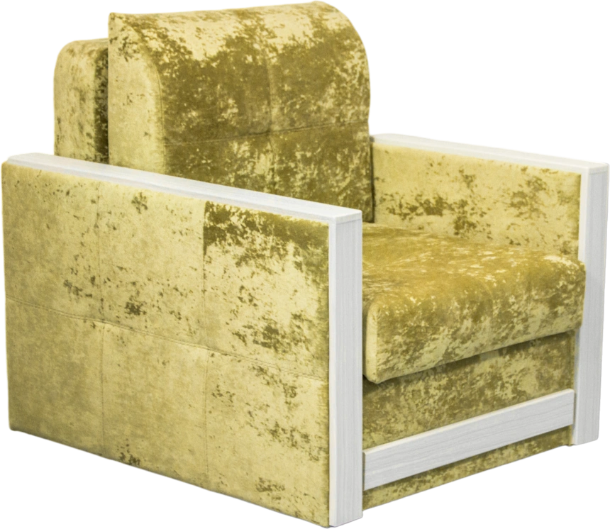 Кресло-кровать Адель 2, Спарк Елов, Рамух белый