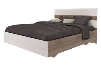 Кровать Филадельфия, Дуб сонома трюфель/Латте