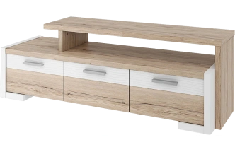 Модульная гостиная Венето 2, дуб санремо / белый