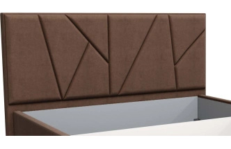 Кровать Рица 4, мягкая, полутораспальная, 140x200, Ловерс 31