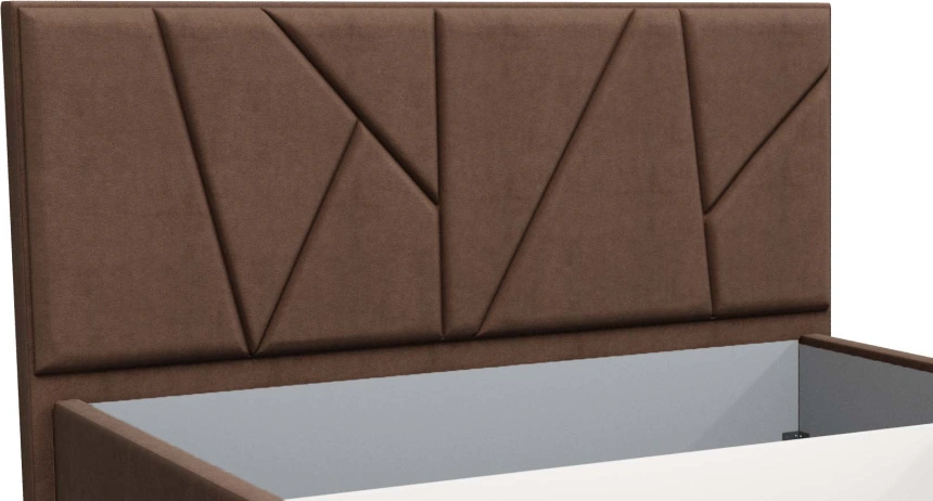 Кровать Рица 4, мягкая, полутораспальная, 140x200, Ловерс 31