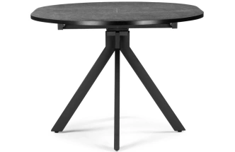 Кухонный стол Бетина 100(130), черный