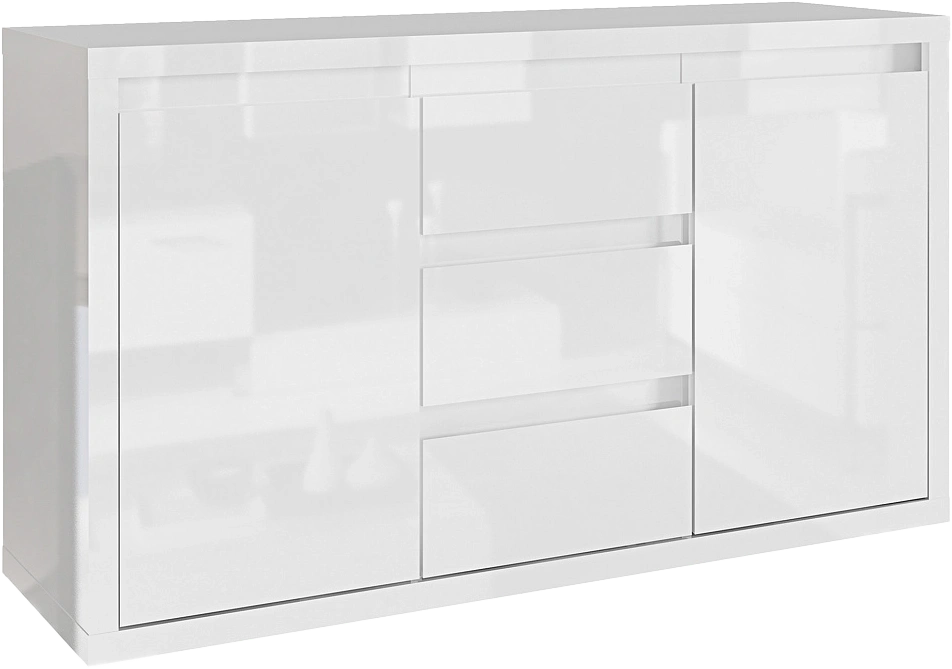 Комод Норден, 40x133, Белый