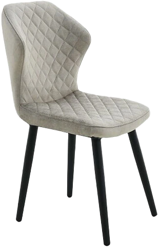 Стул Вилла, мягкий, порто 01, велюр, каркас черный