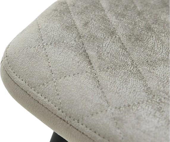 Стул Вилла, мягкий, порто 01, велюр, каркас черный