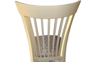 Стул Тулон, деревянный с мягким сиденьем, стефани 149-2 жаккард, каркас слоновая кость