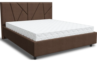 Кровать Рица 4, мягкая, двуспальная, 160x200, Ловерс 31