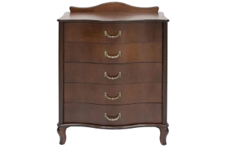 Комод Джульетта, с пятью ящиками, орех