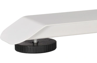 Стол компьютерный Маркос, 140, с механизмом подъема, орех кантри / белый