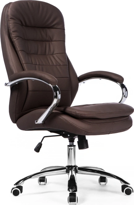 Компьютерное кресло Tomar, экокожа коричневое