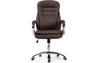 Компьютерное кресло Tomar, экокожа коричневое