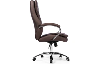 Компьютерное кресло Tomar, экокожа коричневое