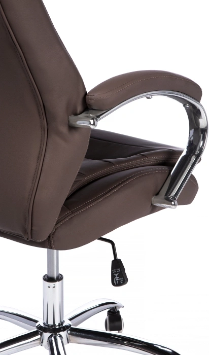 Компьютерное кресло Tomar, экокожа коричневое
