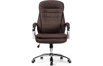 Компьютерное кресло Tomar, экокожа коричневое